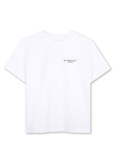 T-shirt con stampa GIVENCHY KIDS | H3128010P